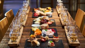Amber - food and whisky pairing