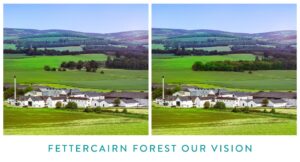 Fettercairn forest and distillery