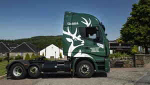 Glenfiddich biogas lorries