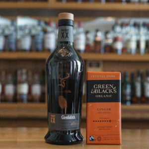 Whiskies of the month - Glenfiddich and Ginger dark chocolate
