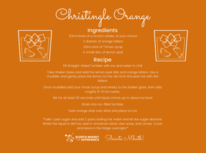 Christingle Orange cocktail
