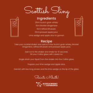 Scottish Sling cocktail recipe