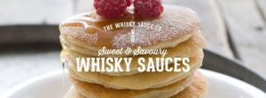 The Whisky Sauce Company - pancakes and raspberries.