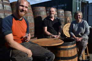 Darach employees and barrels