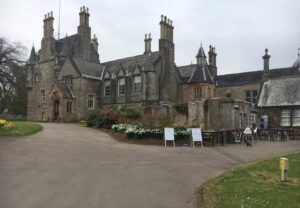 Lauriston Castle and gardens.