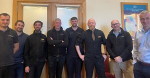 International Men's Day team photo of staff at The Scotch Whisky Experience