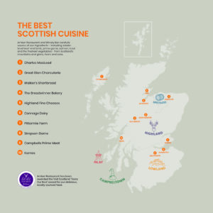 Food supplier map - 2026 - Amber Restaurant