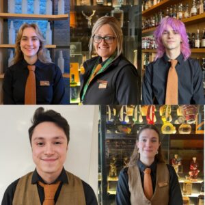 Scotch Whisky Experience Apprentices. Headshots of staff members.